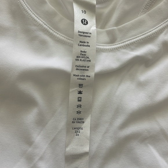 NWT Lululemon nulux slim fit tank - Picture 6 of 12